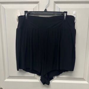 Aqua Green Black Swim Skorts